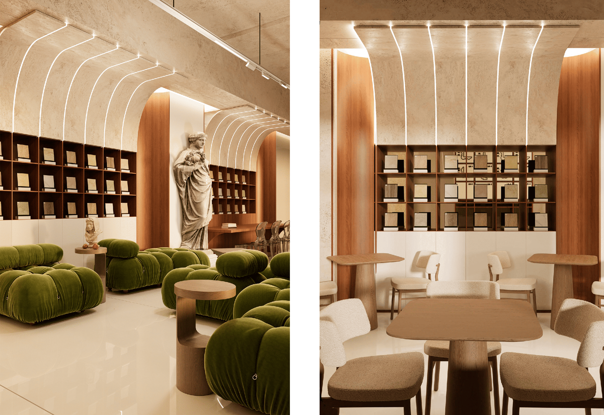 Залы шоурума