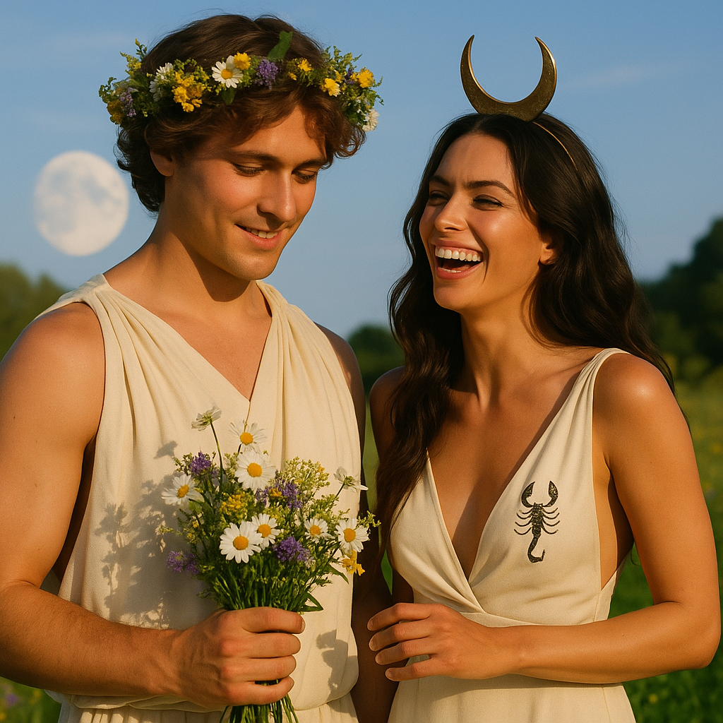 Это луна в скорпио смеется , что май ее называет  цветочной луной 