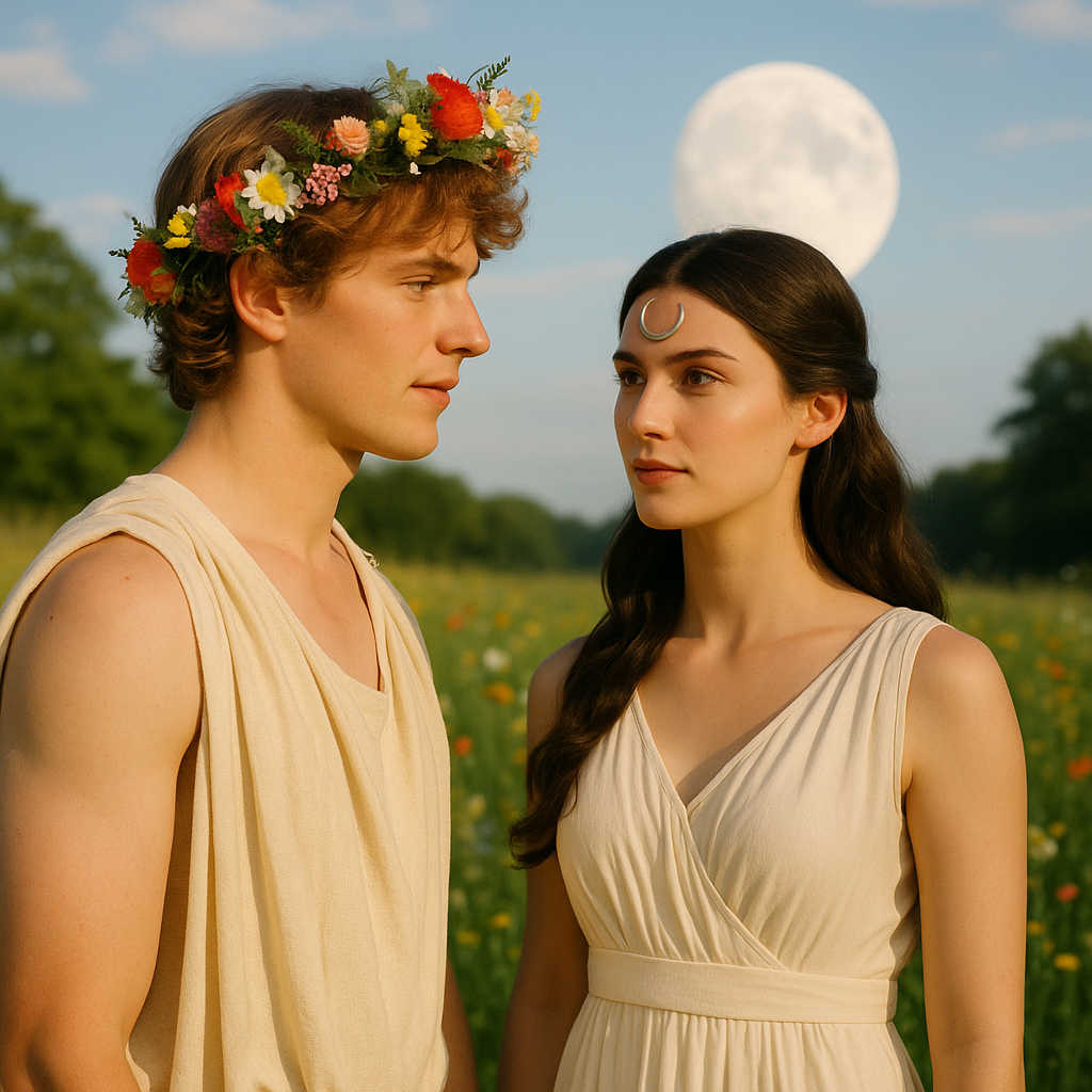 Май: будешь цветочной луной ? 😂