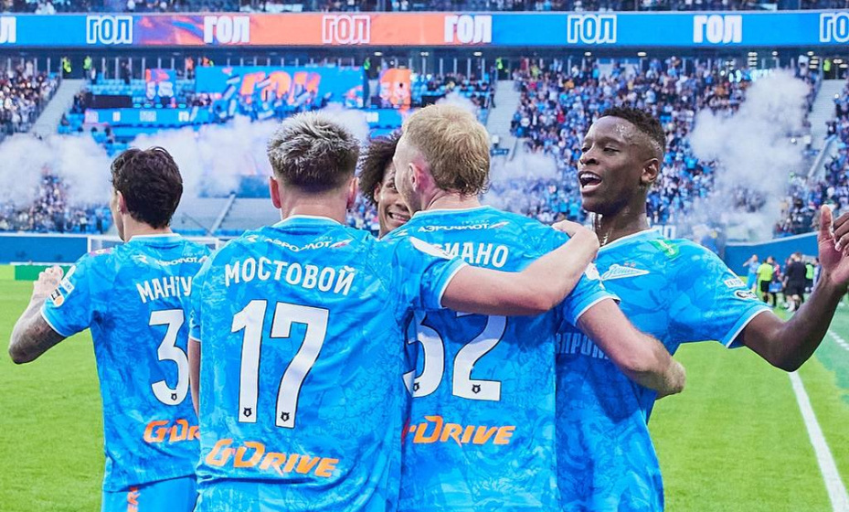    "Зенит" добыл важную победу над махачкалинским "Динамо". Фото: ФК "Зенит"