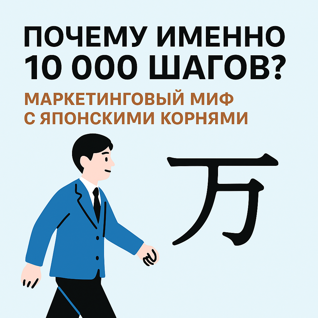 шагомер Manpo-kei — «счётчик 10 000 шагов»