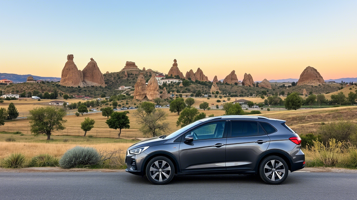 Арендованный автомобиль в Каппадокии