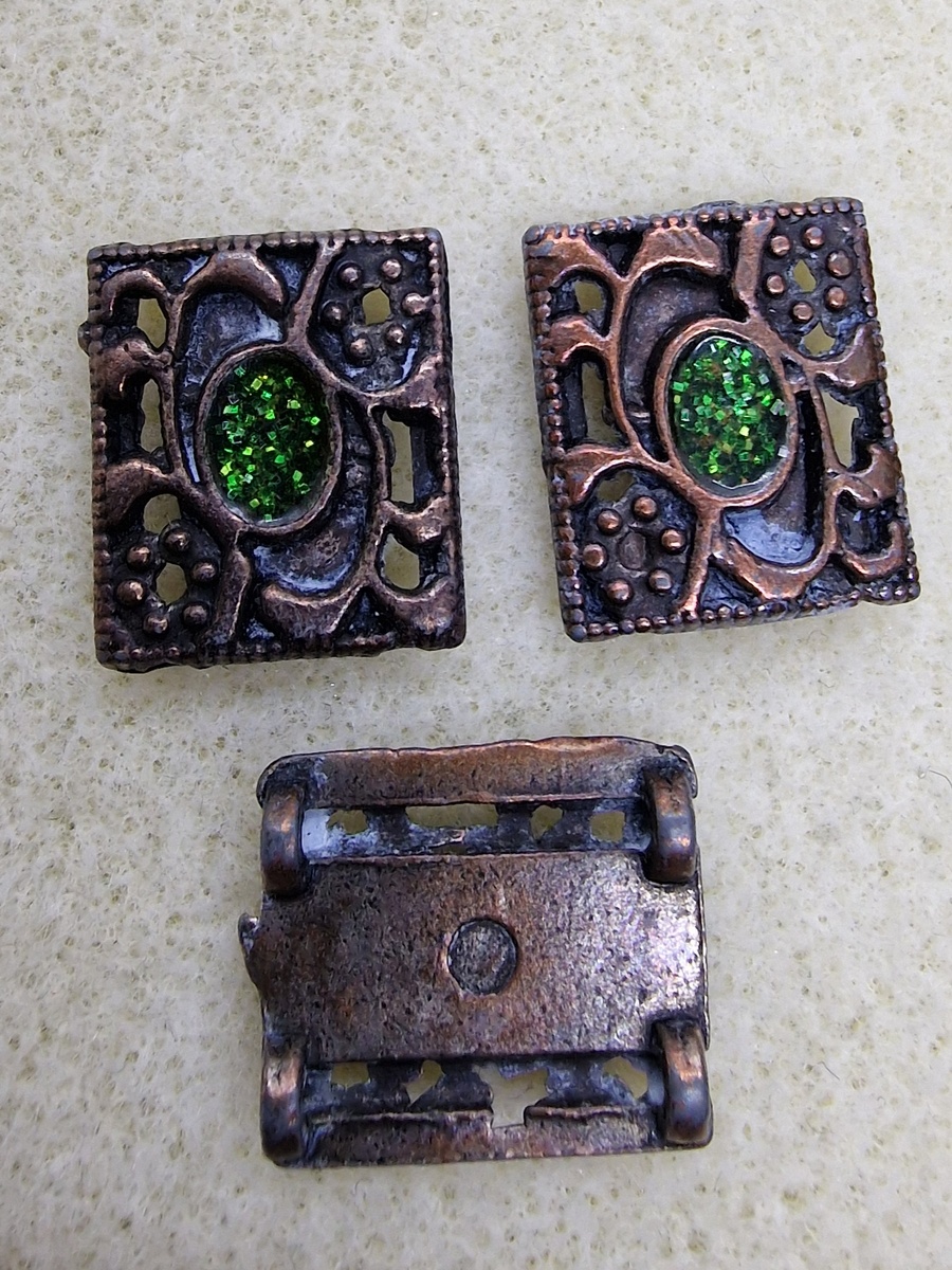 Медные детали без чистки.