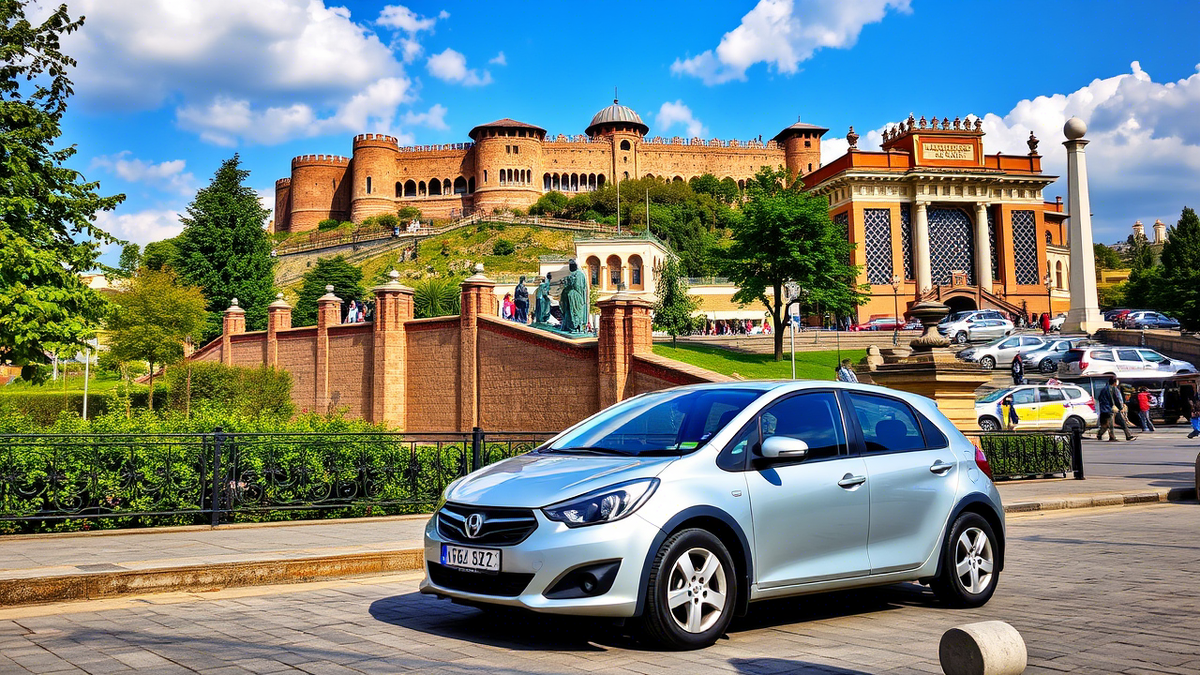 Арендованный автомобиль в Тбилиси
