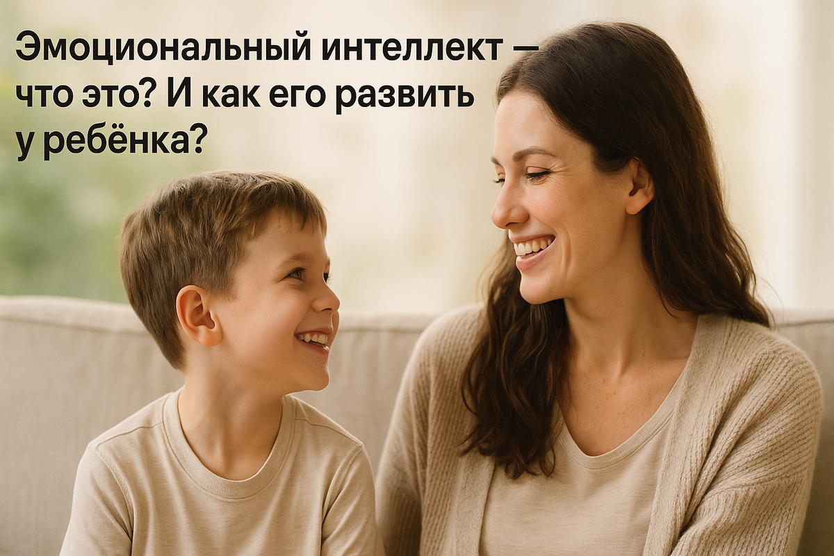 Эмоциональный интеллект — что это? И как его развить у ребёнка?