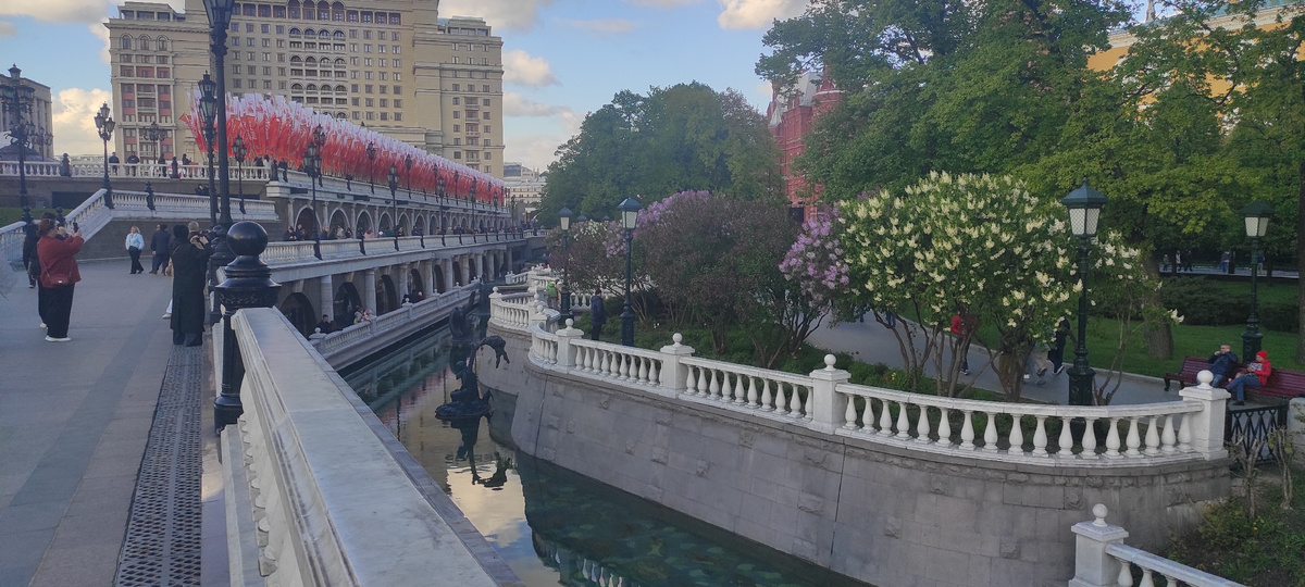 Майские праздники в центре Москвы 2025