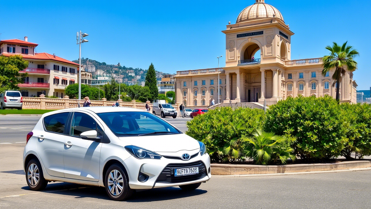 Арендованный автомобиль в Батуми
