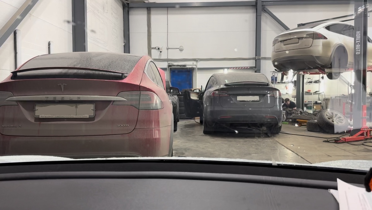 Tesla-сервис, г. Санкт-Петербург.