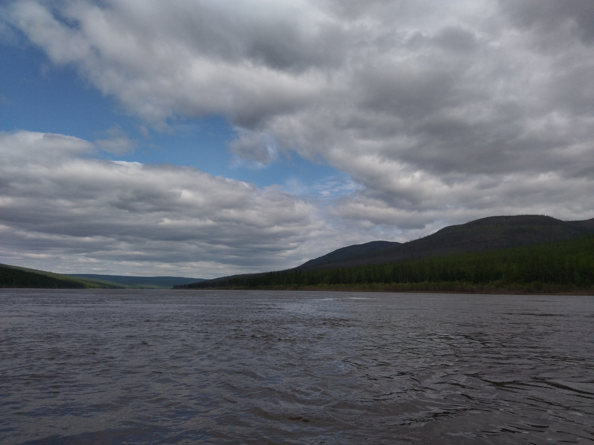 Просторы Нижней Тунгуски.