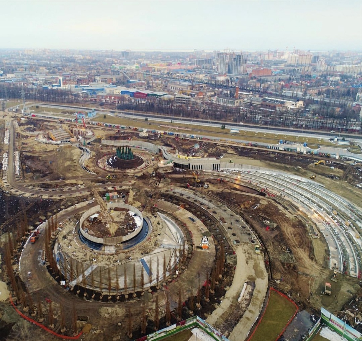 Начало строительства - осень 2016 год.