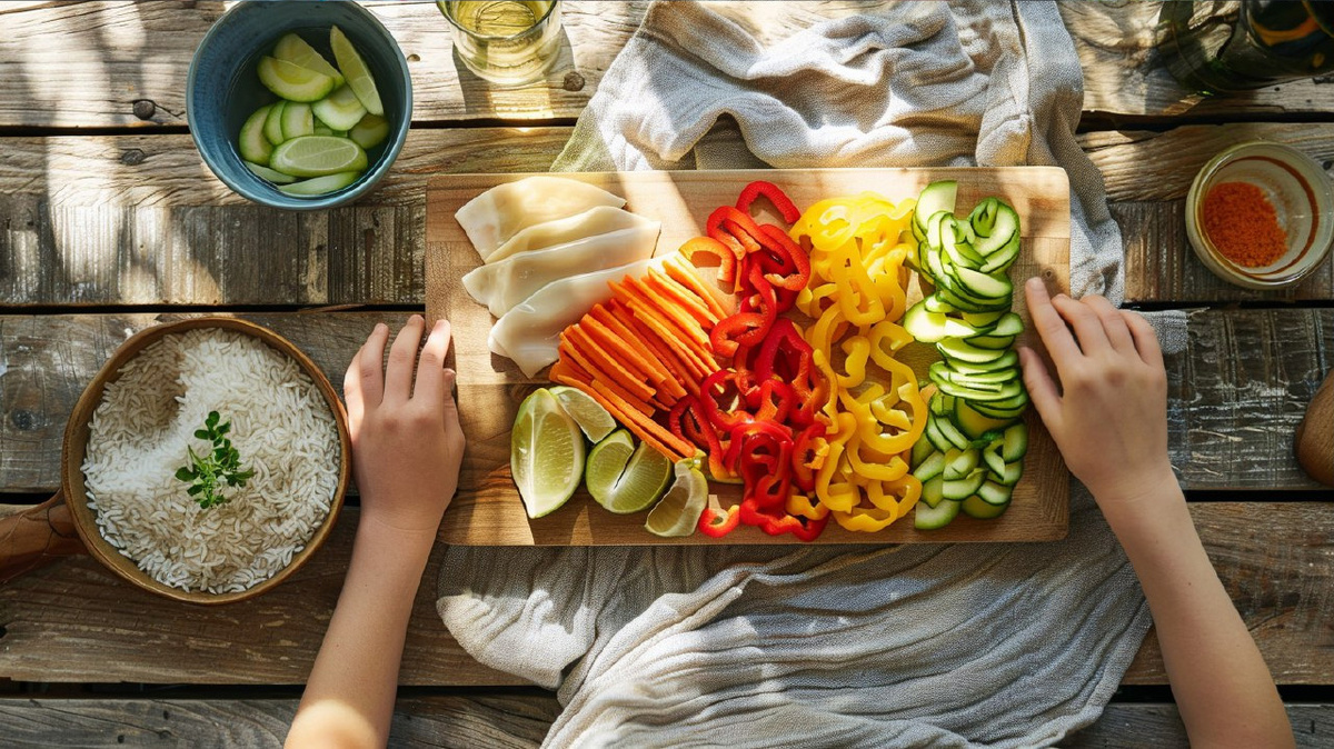 Когда кухня превращается в палитру. А ужин — в игру