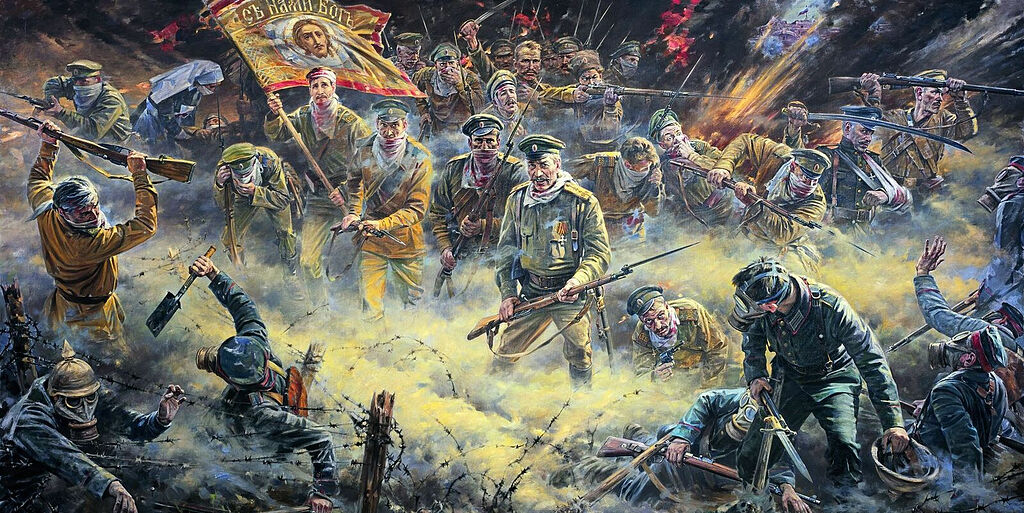 Фото полотна "Атака мертвецов"