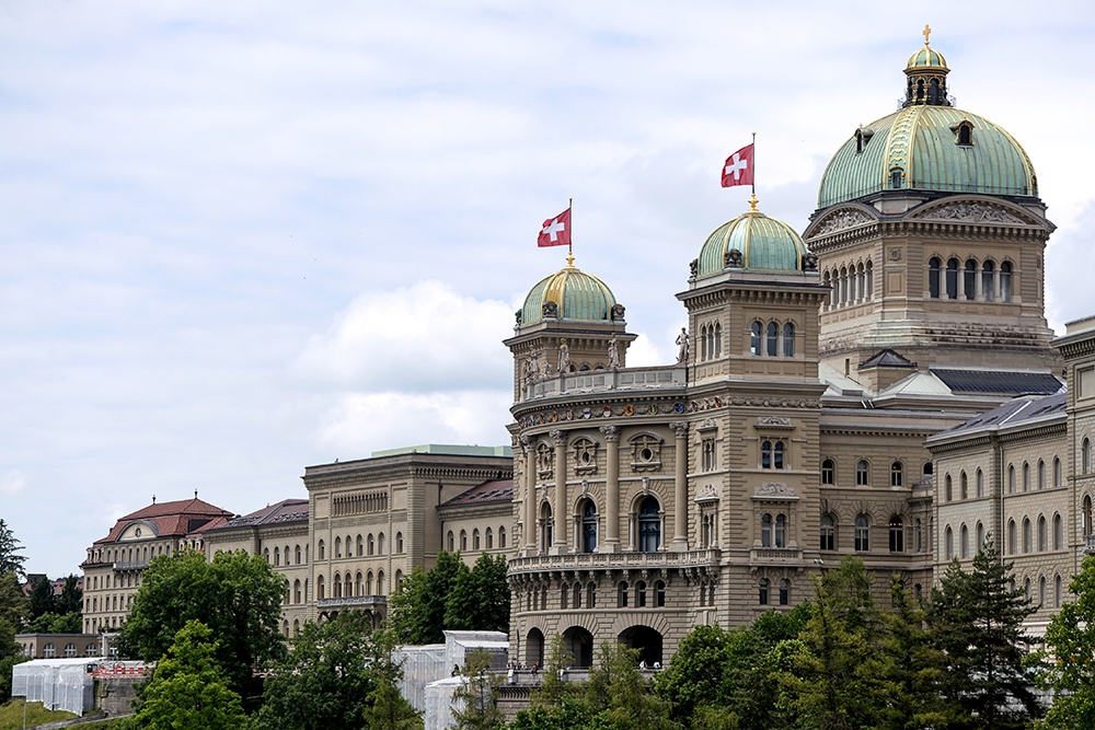 Фото здания Законодательного Собрания Швейцарии