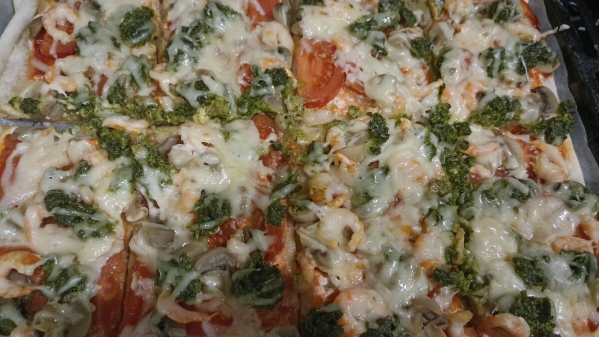 Домашняя пицца 