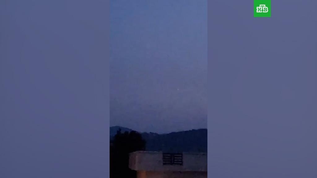    Силы ПВО Индии отражают воздушные цели в городе Сринагар