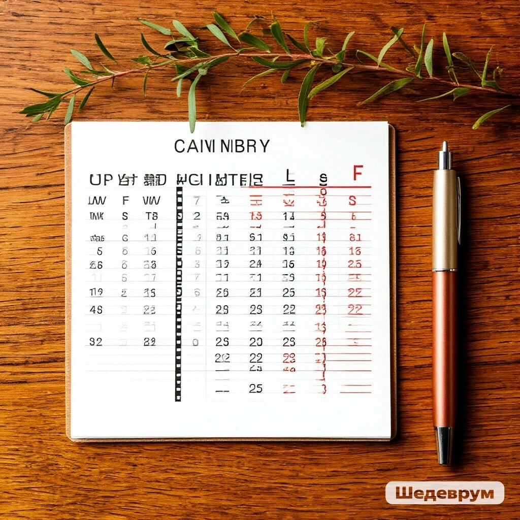 Календарный лист