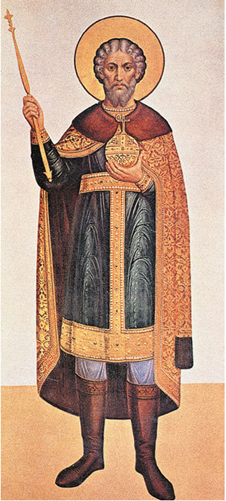 Великий князь Василий III Иоаннович. Роспись Грановитий палаты