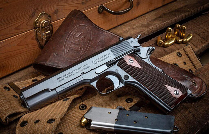 Пистолет Colt M1911./ Фото: kalashnikov.ru