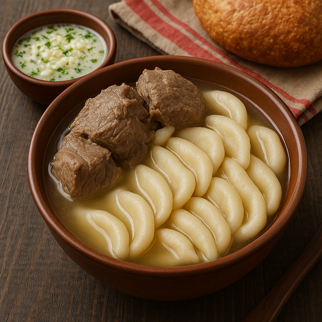 Как приготовить чеченское блюдо жижиг галнаш?