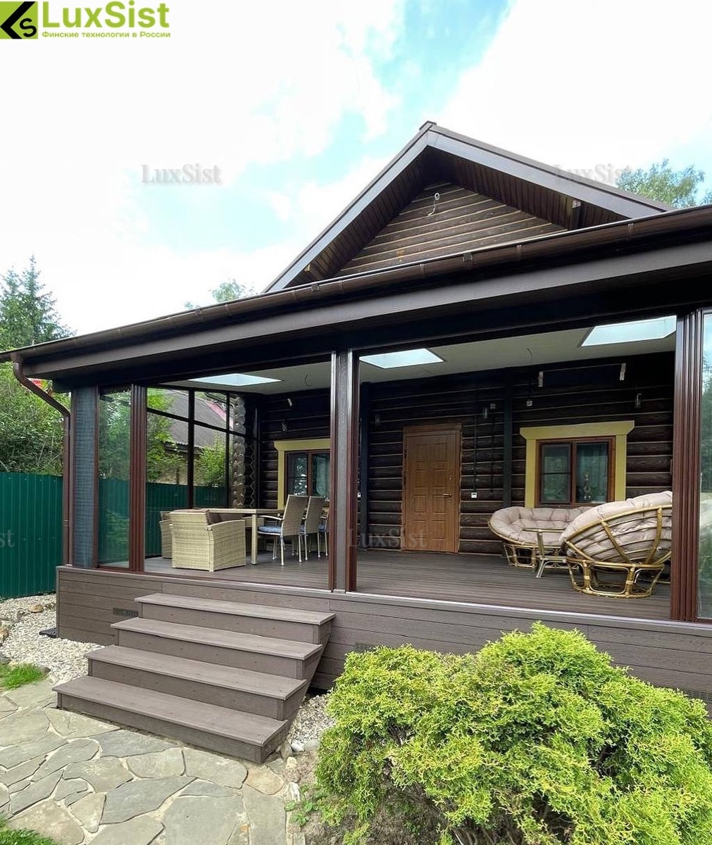 Раздвижное остекление LuxSist.