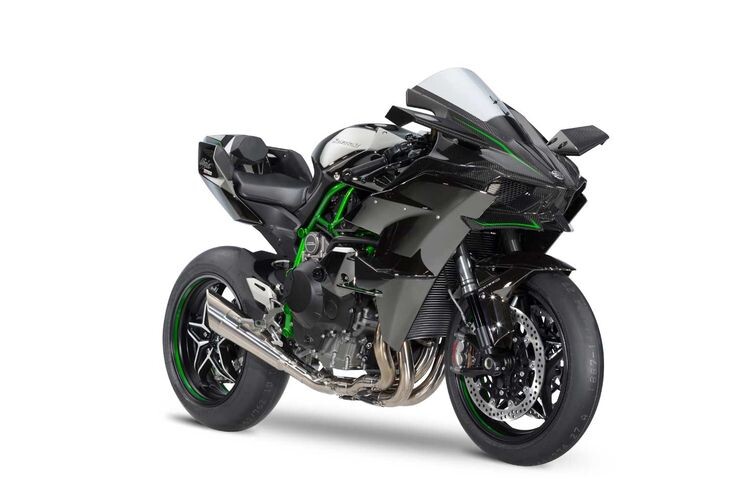 Kawasaki Ninja H2R — это один из самых продаваемых спортбайков в 2025 году.