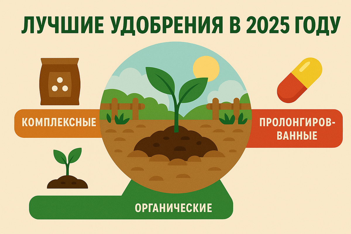 Какие удобрения выбрать? Какие удобрения купить в 2025 году?