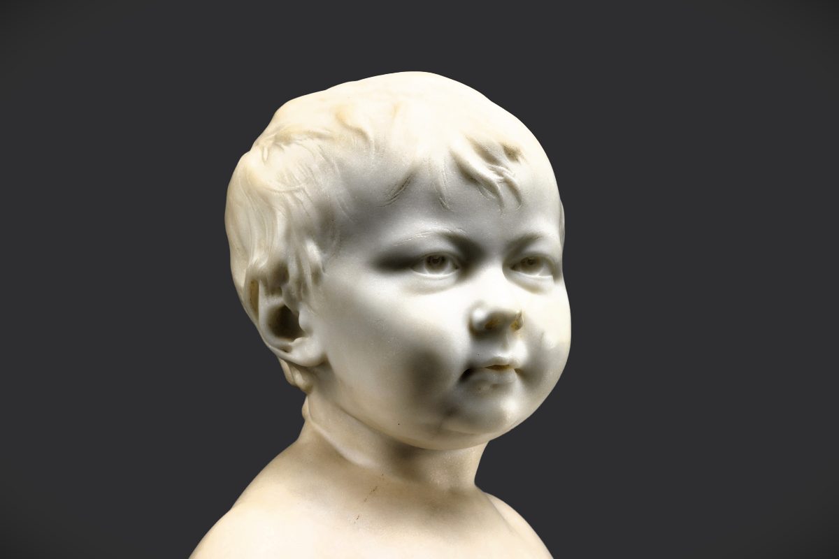 Сабина Гудон в 10 месяцев, скульптор Жан-Антуан Гудон, 1788 год. Метрополитен-музей, Нью-Йорк