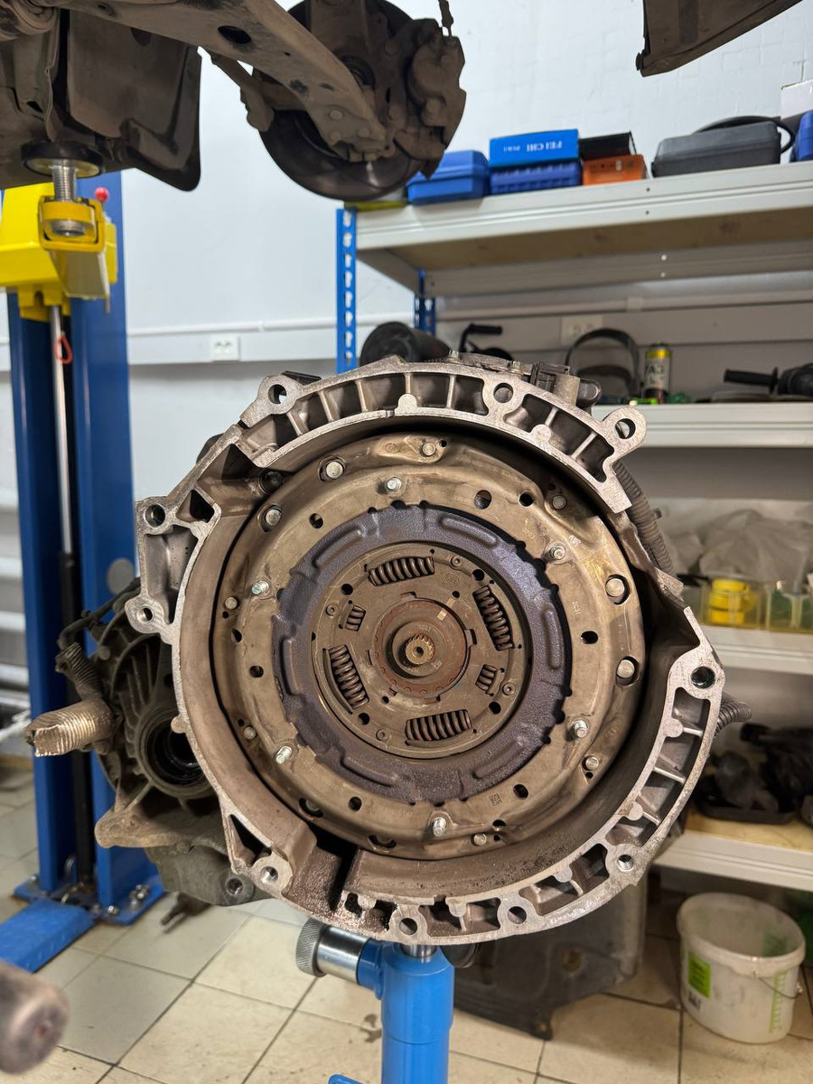 Сиреневое сцепление. Явный перегрев