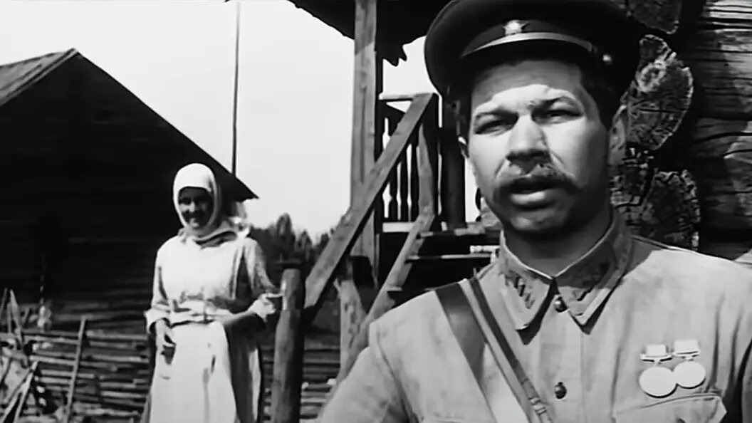    Кадр из фильма "А зори здесь тихие...". 1972. Реж. Станислав Ростоцкий