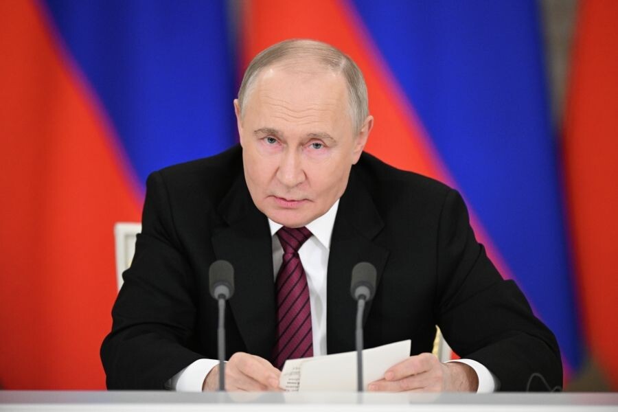    Владимир Путин / Источник: © Сергей Бобылев/Фотохост-агентство РИА Новости