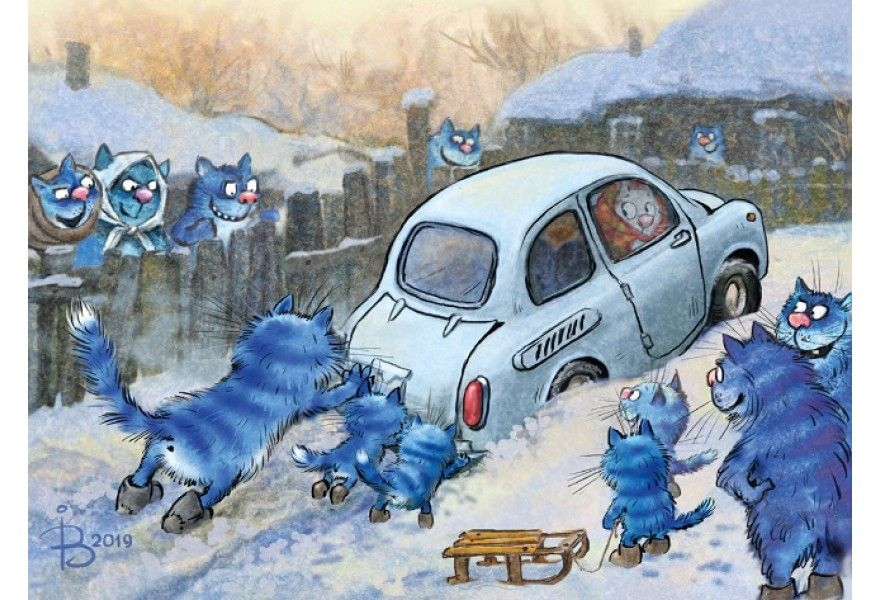 очаровательные коты Рины Зенюк