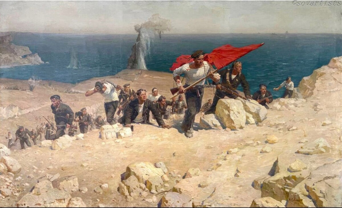 Пётр Сулименко. «Знамя Победы». 1949