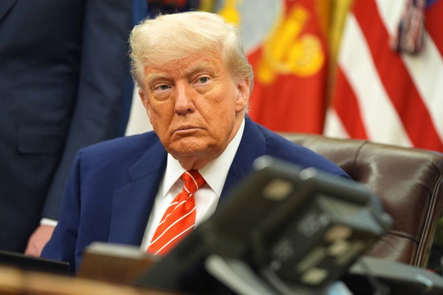    Президент США Дональд Трамп / Источник: © Evan Vucci/AP/TASS