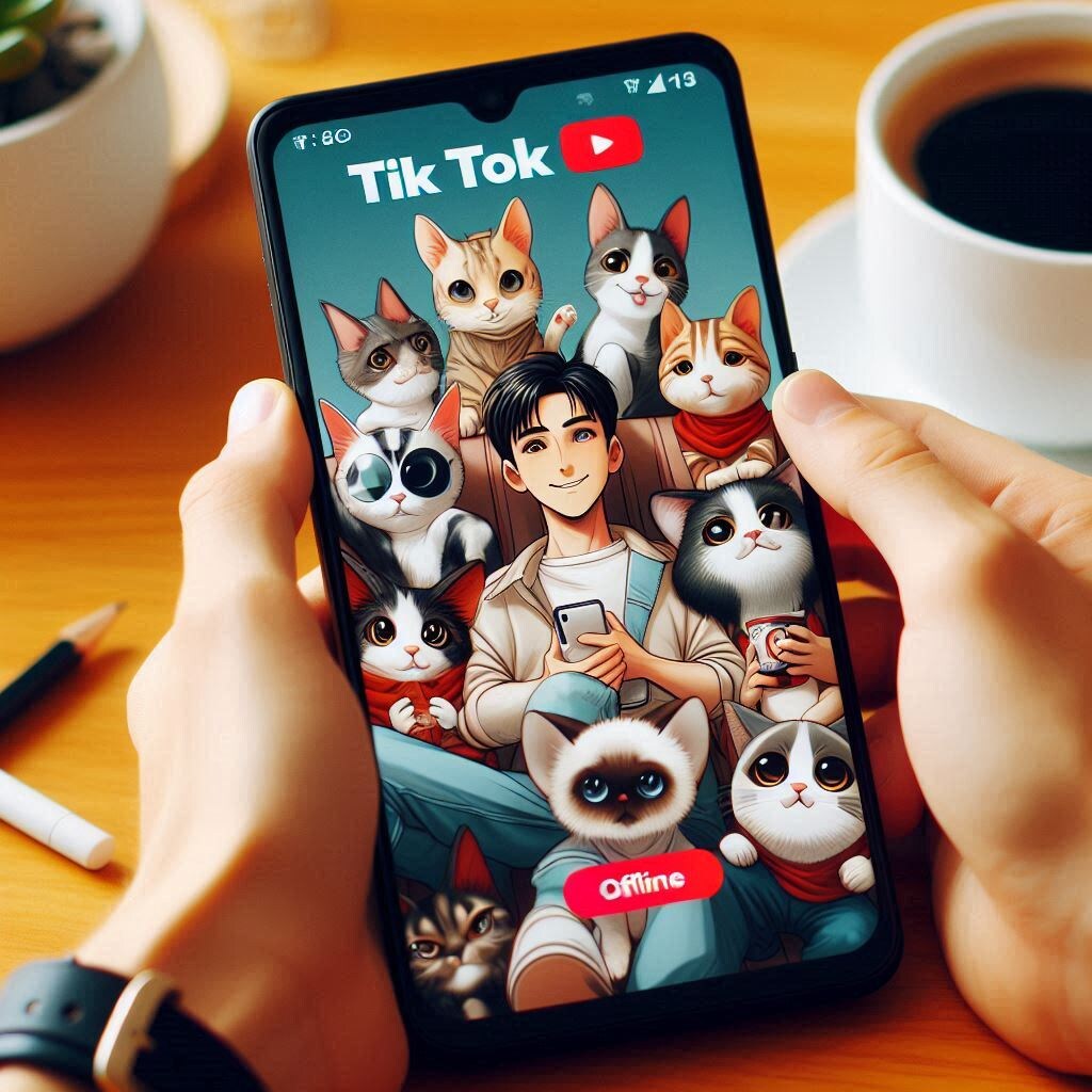Тик ток без интернета