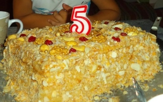 Один из моих первых тортов