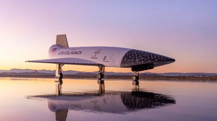     Многоразовый гиперзвуковой самолет Talon-A2.    
 Источник: Stratolaunch