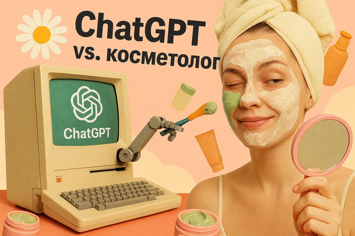 Я неделю следовала советам нейросети по уходу за кожей.