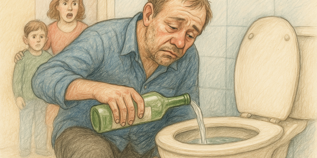 Зарплата — в стакан, совесть — в унитаз