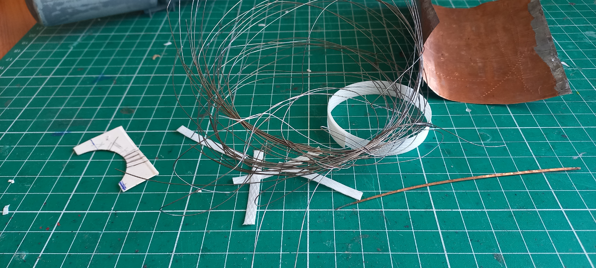 Проволока, стяжная лента, фольга. 