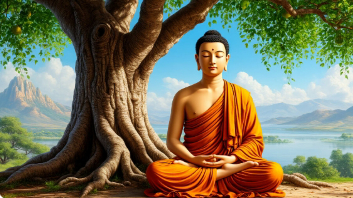 Изображение сгенерировано с помощью ИИ (канал Meditation Best). 