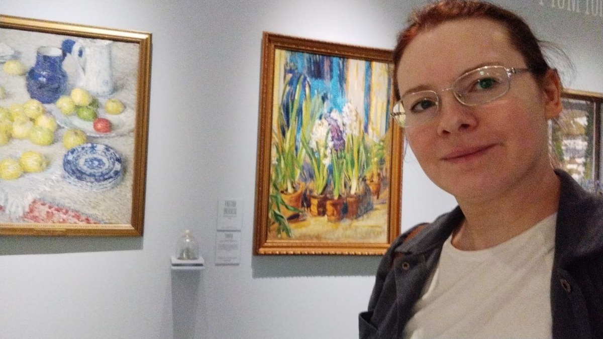 Картина М. Шемякина "Гиацинты ночью" 1912г