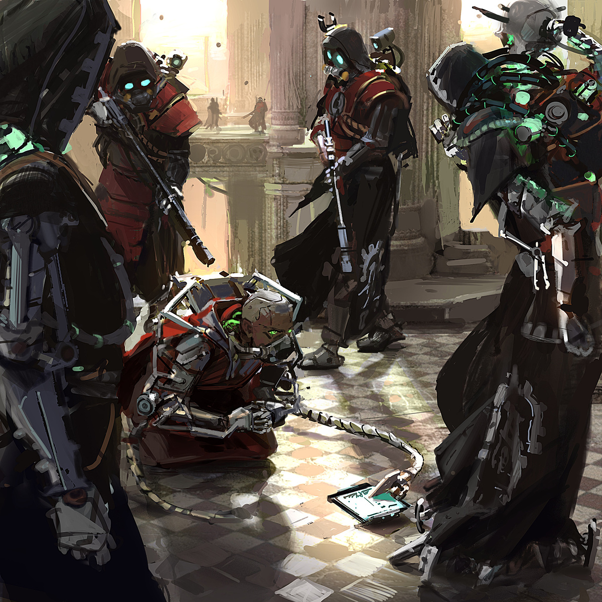 Темные Техножрецы в Ереси