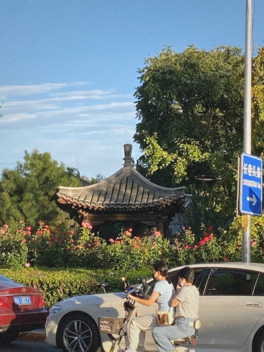 Улицы Пекина. Китай. Фото из личного архива 