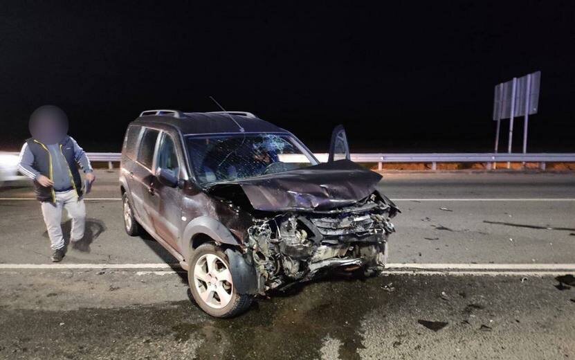    Четыре человека пострадали в ДТП на выезде из Сарапула