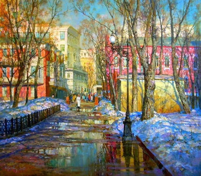 Художник Юрий Обуховский