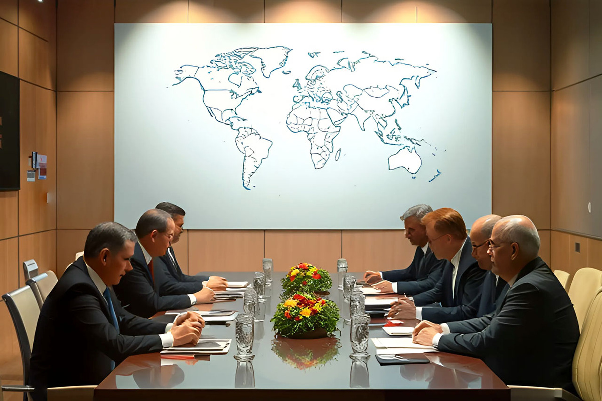 Поддержка ЕС Киева осложняет переговорный процесс.  Фото: Изображение сгенерировано нейросетью Kandinsky 3.1