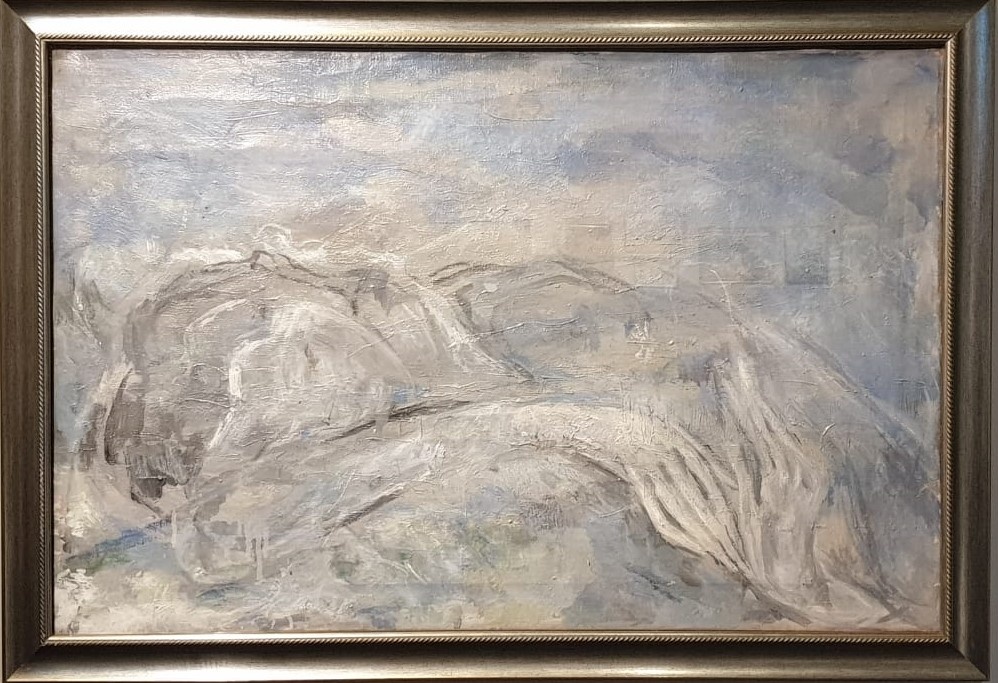 Н.М.Гущин Эскиз-вариант к картине Вечность холст, масло