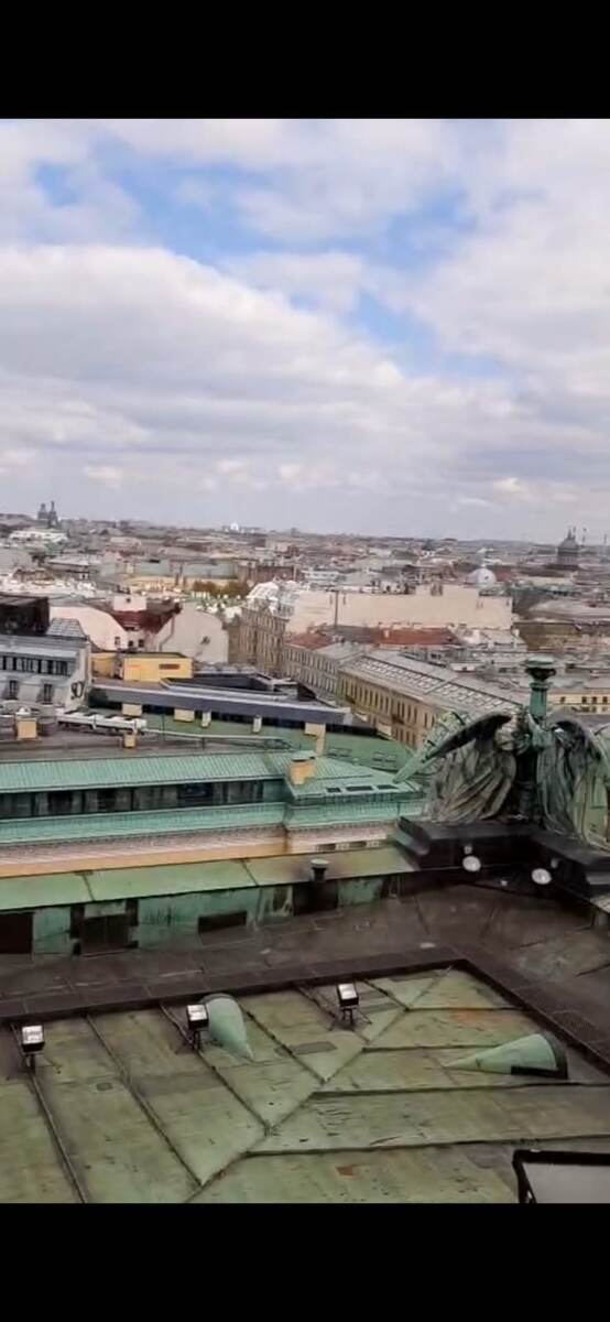 Вид с Исаакиевского собора.