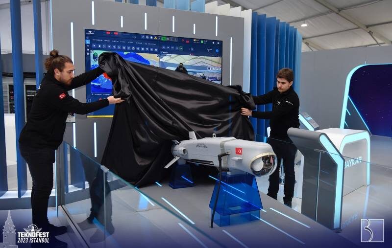 Презентация ракеты Bayraktar Kemankeş, 27 апреля 2023 г.