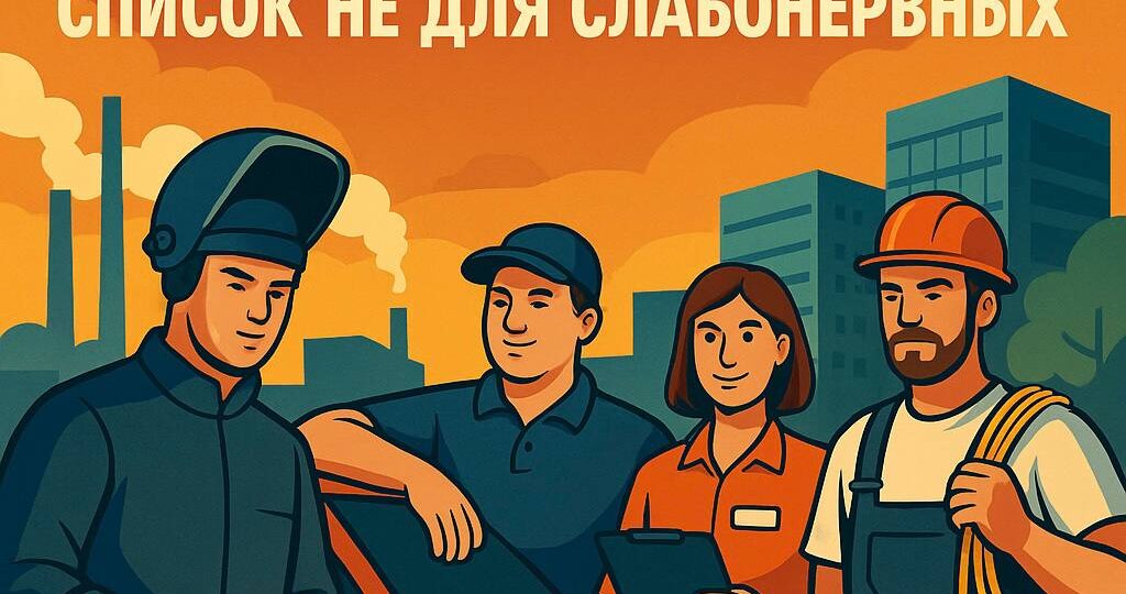 Все ИТ и самозанятые? Ха! Вот какие профессии действительно кормят людей в 2025 году — список не для слабонервных